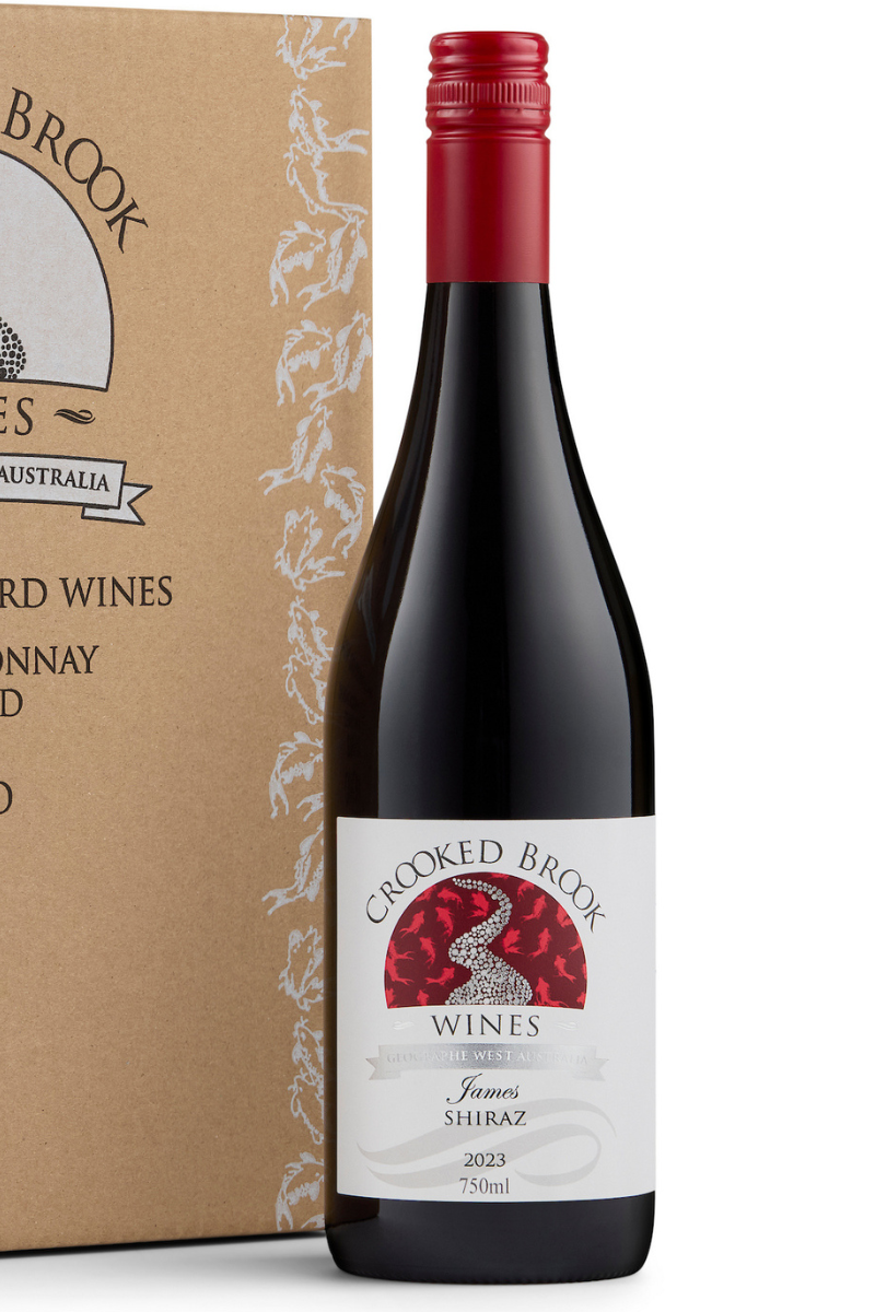 2023 James Shiraz Single Vineyard Crooked Brook Wines, Ferguson Valley WA