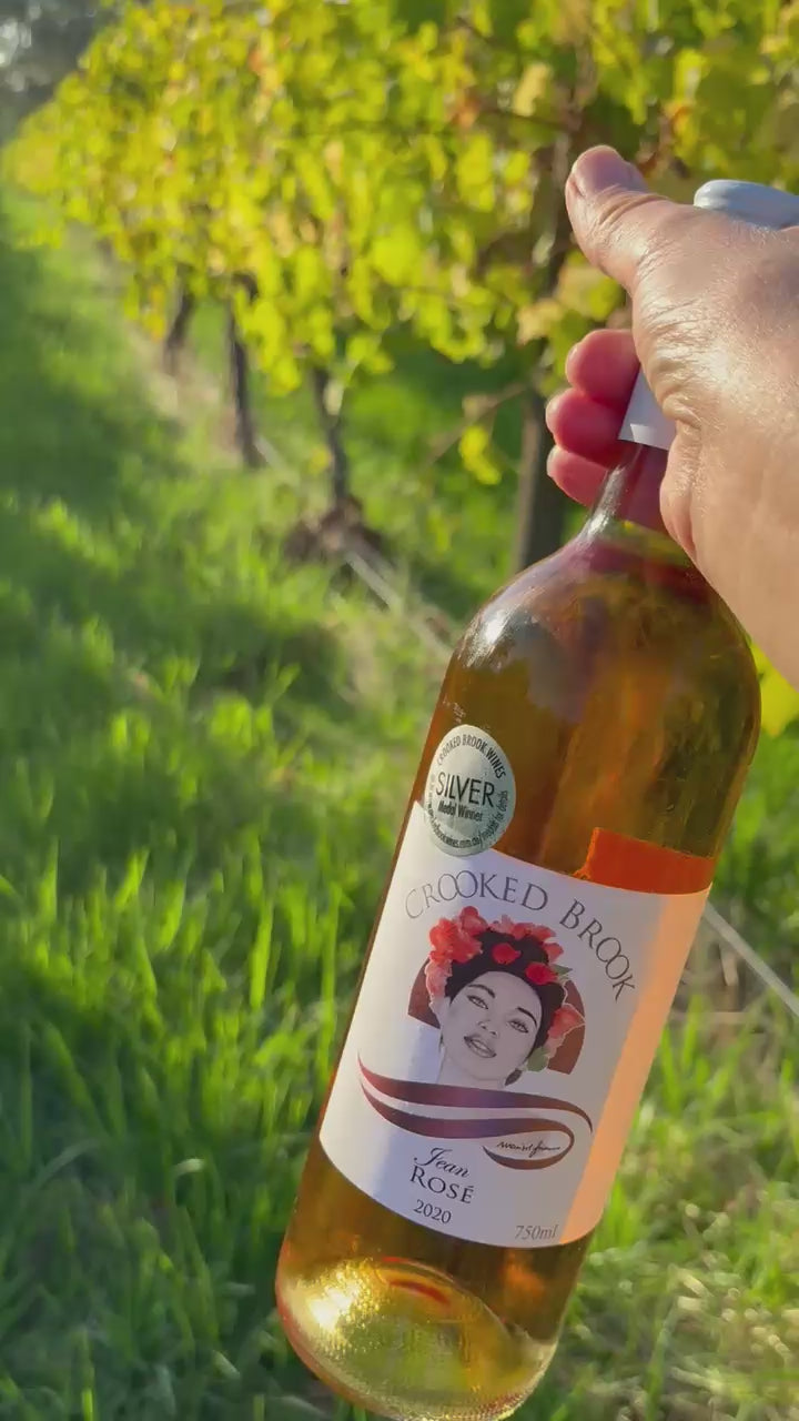 2023 Jean Single Vineyard Rosé – pour shot, Crooked Brook Wines, Ferguson Valley